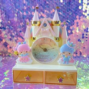 Sanrio Little Twin Stars Castle Clock Kikirara